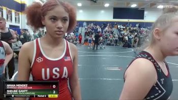 125/15u122 Round 1 - Natalie Hagood, Team Tiger vs McKenzie Partin, Mighty Warriors Wrestling Acad