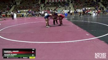 182 lbs Cons. Semi - MASON HUSSEY, Pike Road School vs Randall Jaquez, Homewood Hs