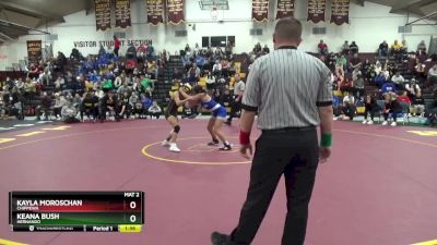 110 lbs Semifinal - Keana Bush, Hernando vs Kayla Moroschan, Chippewa