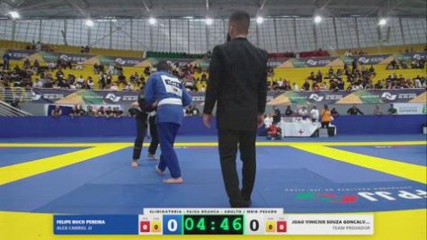 JOAO VINICIUS SOUZA GONCALVES vs FELIPE ROCO PEREIRA ALEX CARRIE 2026 FPJJ Circuito Paulista GI Etapa 3