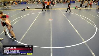 106 lbs Quarterfinal - Lane Fruechte, Minnesota vs Crewe Dahlheimer, Scoring Edge Wrestling Center