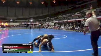 182 lbs Round 1 (16 Team) - Xavier Swanson, Western Branch vs Remus Montalvo, Brooke Point