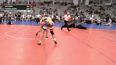 126 lbs Round Of 16 - Van Smith, Team Shutt Rioux - HSB vs Camden Olson, TDWC Maniacs Blue - HSB