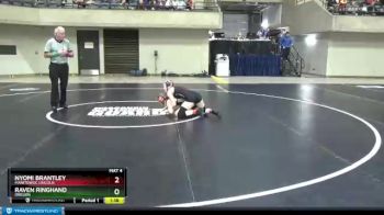 107 lbs Champ. Round 1 - Raven Ringhand, Oregon vs Nyomi Brantley, Manitowoc Lincoln