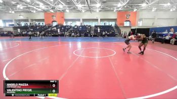 184 lbs Cons. Round 3 - Valentino Pryor, McDaniel vs Angelo Piazza, Centenary (NJ)