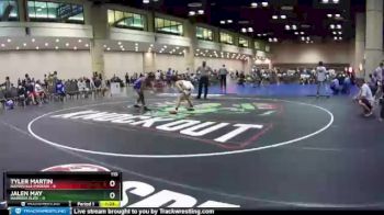 113 lbs Round 8 (10 Team) - Jalen May, Warrior Elite vs Tyler Martin, Naperville Phoenix