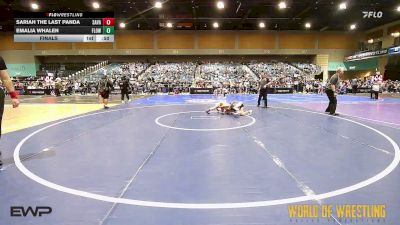60 lbs Final - Sariah The Last Panda, Savage House Wrestling Club vs Emalia Whalen, FLOW Academy