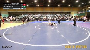60 lbs Final - Sariah The Last Panda, Savage House Wrestling Club vs Emalia Whalen, FLOW Academy