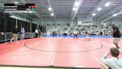 112 lbs Rr Rnd 2 - Julian Hanson, Illinois Menace vs Cadynn Rowe, Warhawks