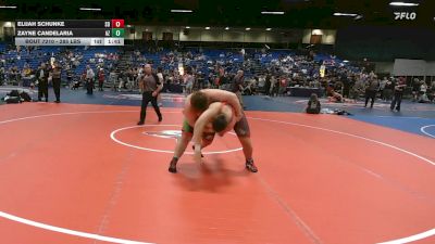 285 lbs Round Of 16 - Elijah Schunke, SD vs Zayne Candelaria, AZ