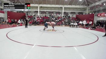 215 lbs Final - Peter Mocco, Cardinal Gibbons vs Stelle Brown, Mt. Pisgah Christian