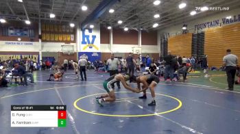 132 lbs Consolation - Devin Fung, Glendora vs Audric Famisan, Olympian