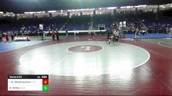 132 lbs Round Of 64 - Nick Mandracchia, Essex Tech/Masco Co-Op vs Andrew Kelley, Lowell Catholic