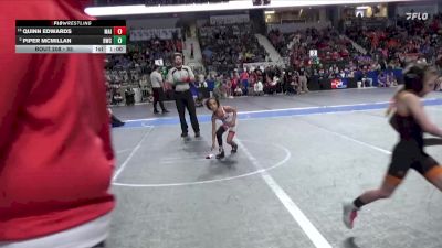55 lbs Champ. Round 1 - Quinn Edwards, Maize vs Piper McMillan, Beloit Wrestling Club