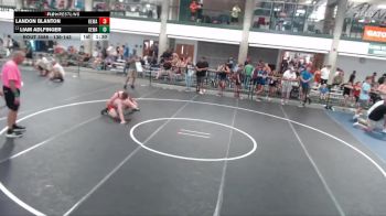 136-143 lbs Semifinal - Liam Adlfinger, PACK732 vs Landon Blanton, Alber Athletics