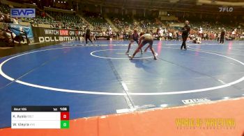 89 lbs Quarterfinal - Knox Ayala, Sebolt Wrestling Academy vs Walker Vieyra, Kansas Young Guns