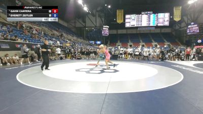 150 lbs Cons. Sub-semis - Gavin Cantera, Ohio vs Everett Zeitler, Wisconsin