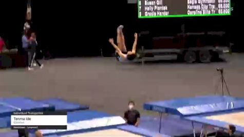 Tenma Ide - Individual Trampoline, Elevated - 2021 USA Gymnastics Championships