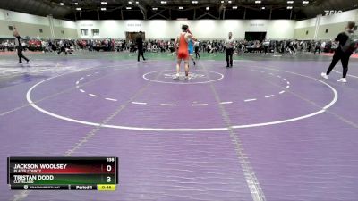 138 lbs Cons. Round 1 - Tristan Dodd, Cleveland vs Jackson Woolsey, Platte County