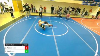 75 lbs Quarterfinal - Landon Watson, Wagoner Takedown Club vs Trey Roach, Broken Arrow Wrestling Club