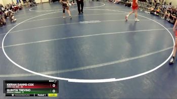 150 lbs Round 3 (6 Team) - Kieran Dahms-Cox, Iowa USA Red vs Quintin Trevino, Kansas Cobras