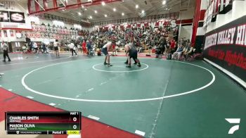 285 lbs Cons. Round 4 - Mason Oliva, Santa Monica vs Charles Smith, Heritage