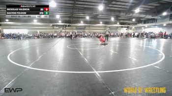 135 lbs Round Of 32 - Nickolas Valencia, Juggernaut Wrestling Club vs Daxton Folsom, Open Mats