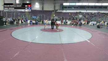 145 lbs Cons. Round 1 - Nalani Portela-Bailey, Norwich vs Emily Brown, Alfred State