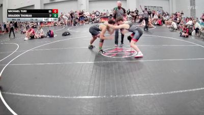 150 lbs Round 2 (6 Team) - Michael Turi, Mat Assassins vs Braiden Thomas, The Factory