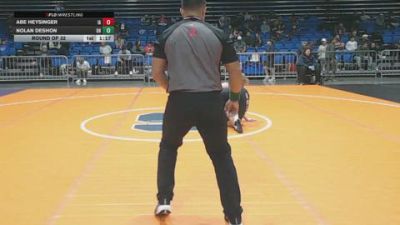 113 lbs Round Of 32 - Abe Heysinger, IA vs Nolan DeShon, OH
