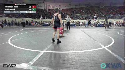 73 lbs Semifinal - Kingston Reed, Raw Wrestling Club vs Bode Smith, Hinton Takedown Club