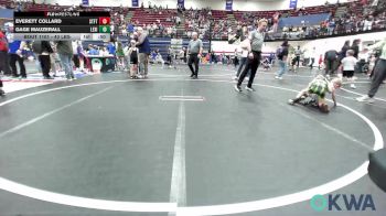 43 lbs Round Of 32 - Everett Collard, Standfast vs Gage Mauzerall, Lexington Wrestling Club