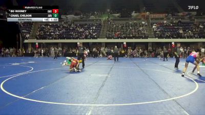 95 lbs Semifinal - Bo Rooney, Outlaw Wrestling Club vs Chael Chilson, Askren Wrestling Academy