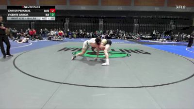 190 lbs Consi Of 8 #1 - Carter Percival, Davis vs Vicente Garcia, West Las Vegas