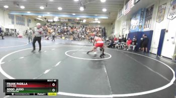 150 lbs Champ. Round 1 - Sisqo Jasso, Westminster vs Frank Padilla, Santa Ana