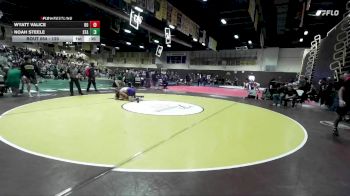 120 lbs Cons. Round 3 - Wyatt Valice, Del Oro vs Noah Steele, St. Augustine