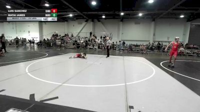 78 lbs Rr Rnd 1 - Luis Sanchez, Damaged Ear WC vs Matai James, Manu WC