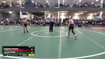 80 lbs Round 5 (6 Team) - Mason Nagel, Delta vs Maddox Ransom, Perkins