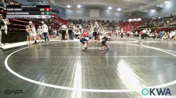55 lbs Consi Of 8 #2 - Kash Hardy, Keystone Kids Wrestling Club vs Caleb Bontrager, Victory Youth Wrestling