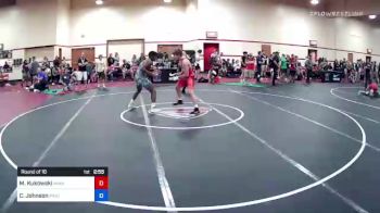 82 lbs Round Of 16 - MacAron Kukowski, Minnesota Storm vs Clifton Johnson, Panther Wrestling Club