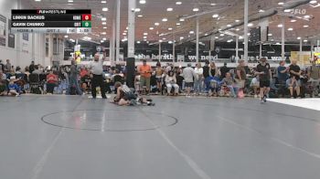 115 lbs Rr Rnd 2 - Linkin Backus, Homegrown White - HSC vs Gavin Chunko, Grit Mat Club Red - HSC