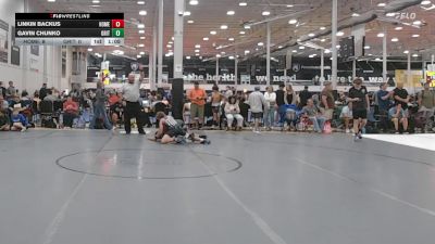 115 lbs Rr Rnd 2 - Linkin Backus, Homegrown White - HSC vs Gavin Chunko, Grit Mat Club Red - HSC