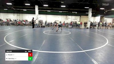 150 lbs Round Of 128 - Jeff Hood, WV vs Mason Bentley, NC