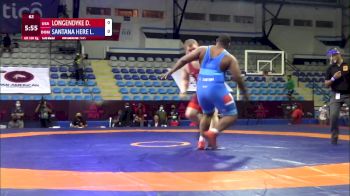 130 kg Final - Donald Robert Longendyke, United States vs Leo Dalis Santana Heredia, Dominican Republic