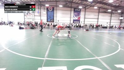 160 lbs Consi Of 32 #2 - Nick Werbrich, OH vs Elijah Ellison, GA