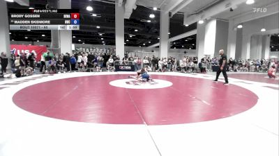 60 lbs Champ. Round 2 - Brody Gossen, Berge Elite Wrestling Academy vs Madden Skidmore, Husky Wrestling Club