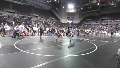74.8-75.8 lbs Champ. Round 2 - Jack Kroneberger, Cheyenne Mountain Wrestling Club vs Kayla Barajas, Widefield Wrestling Club