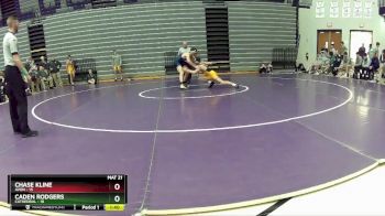 120 lbs Semis & 1st Wrestleback (8 Team) - Caden Rodgers, Cathedral vs Chase Kline, Avon