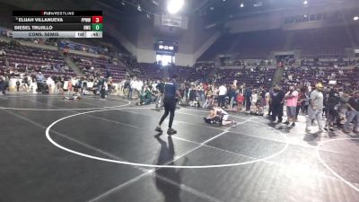 98 lbs Cons. Semis - Diesel Trujillo, Duran Wrestling Club vs Elijah Villanueva, Pikes Peak Warriors Wrestling