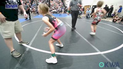 76-80 lbs Quarterfinal - Kade Church, Skiatook Youth Wrestling vs Addilyn Ashton, Bartlesville Wrestling Club